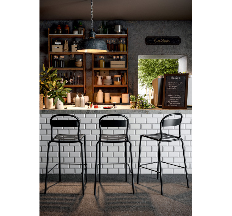 Барний стілець Stecca 5 Black2